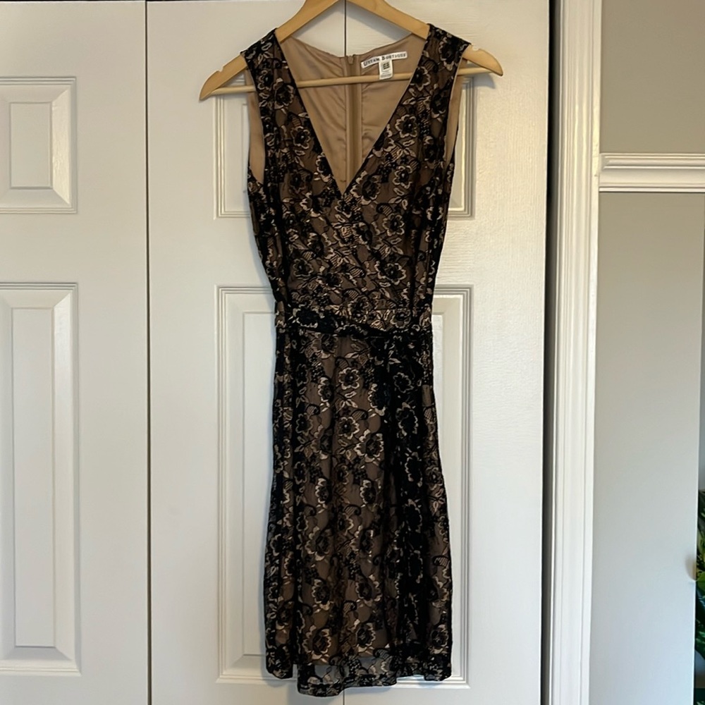 Woman’s midi length dress